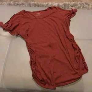 Motherhood Maternity Cold Shoulder T-shirt